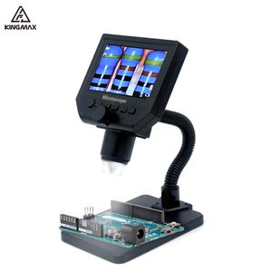 Microscopio Reparación de teléfonos móviles G600 Microscopio digital LCD portátil con alto brillo 8 LED para reparación de móviles - Product Image 2