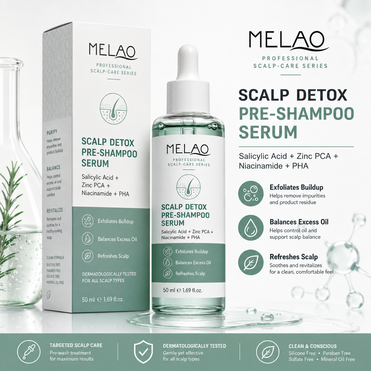 SÉRUM PRÉ-SHAMPOOING SCALP