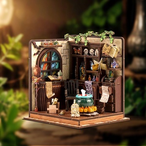 Thiết kế mới DIY Dollhouse mô hình Kit lắp ráp sáng tạo <span class=keywords><strong>handmade</strong></span> đồ chơi DIY thu nhỏ nhà Kit Đối với trang trí nội thất - Product Image 5