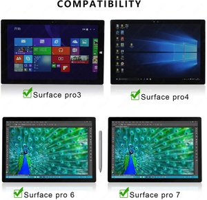 Teclado inalámbrico para tableta Microsoft Surface Pro 3 4, panel táctil retroiluminado para Tablet Surface Pro 7 5 6, teclado Turco, ruso y árabe