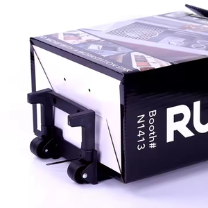 Tùy chỉnh đôi tường sóng giấy Xe đẩy hộp vật liệu tái chế Matt cán xốp lót nhà máy bán sản phẩm thương hiệu - Product Image 4