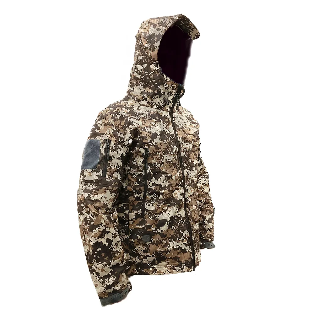 Sturdyarmor al aire libre Multicam invierno cortavientos impermeable combate táctico senderismo caza chaqueta para hombres