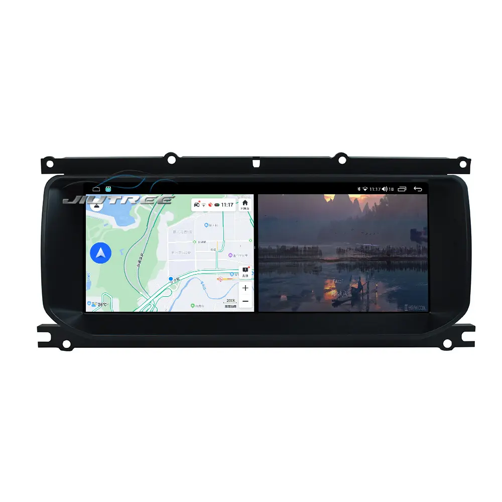 مشغل وسائط متعددة للسيارة لاند روفر رينج روفر إيفوك LRX L538 2012-2019 راديو سيارة بشريط مسجل لوحة تيار متردد مشغل سيارة مزود بنظام تحديد المواقع GPS للملاحة