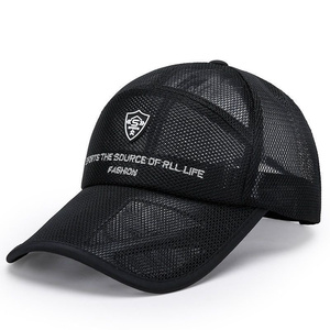 Zomer Volledig Mesh Uitgehold Ademende Sneldrogende Caps Voor Heren Zonnescherm <span class=keywords><strong>Net</strong></span> Caps Baseball Caps Outdoor - Product Image 6