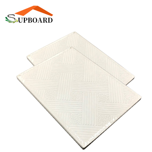 天花板建筑材料天花板用聚氯乙烯石膏板切割 - Product Image 1