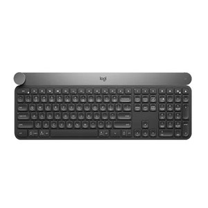 100% Original para Logitech Craft teclado inalámbrico de 108 teclas Control inteligente para perilla multidispositivo Bluetooth para escritorio nuevo P - Product Image 1