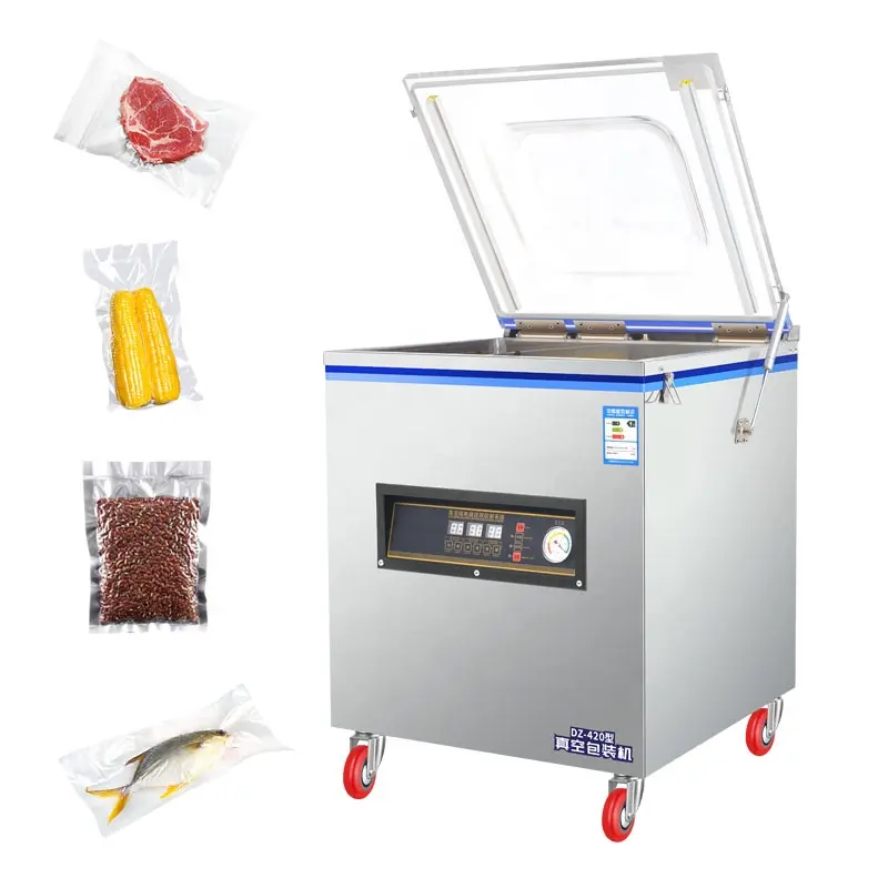 DZ-680 Tafel Top Economie Gedroogd Fruit Voedsel Hamber Sealer Afdichting Verpakking Vacuüm Verpakking Machine