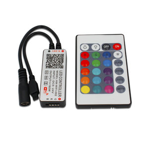 Consiglia DC5V 24V Mini Tuya Smart Life APP IR 24 tasti telecomando RGB WiFi LED Dimmer Controller