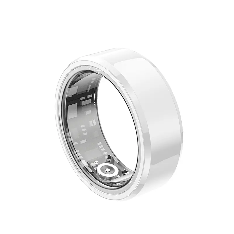 แหวนสมาร์ทแหวนเซรามิกด้านนอกพร้อมโปรเจคเตอร์ iqibla สมาร์ท tasbih zikr มุสลิมอิสลาม elect ฟิตเนสติดตาม nfc แหวนสมาร์ท