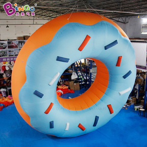 بينجو دونات دونات قابلة للنفخ خاتم حلوى دونات عملاق قابل للنفخ لعرض الإعلانات الترويجية - Product Image 2