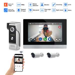 Best Selling Tuya Smart 1080P <strong>IP</strong> Video Door Phone System Password Protected WiFi Motion Detection Color <strong>Camera</strong> <strong>Intercom</strong> <strong>Function</strong> - Product Image 2