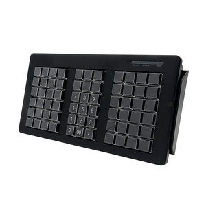 LIF KB66MS мини программируемые USB-драйверы компактная клавиатура POS - Product Image 1