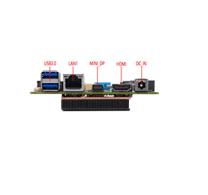 Elsky süper küçük 10*10 Intel Skylake 6th Gen i3 işlemci I3-6100U CPU DDR4 32G 4K tip-c NUC anakart - Product Image 3