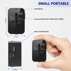 Type C and <strong>USB</strong> a Port <strong>Power</strong> Converters Wall Charger AC <strong>Power</strong> Plug Travel <strong>Adapter</strong> - Product Image 3