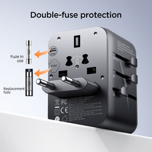 JOYROOM Super Mini PD <strong>17W</strong> Gan Fast Charge USB C Wall Adapter Double-Fuse Protection Universal Plug Laptop Travel <strong>Charger</strong> - Product Image 3