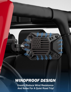 Blackdoor 2018-<span class=keywords><strong>2025</strong></span> cho Jeep Wrangler JL Đấu sĩ JT gương chiếu hậu lái xe và hành khách Side Off Gương Phụ Kiện cho OEM - Product Image 5