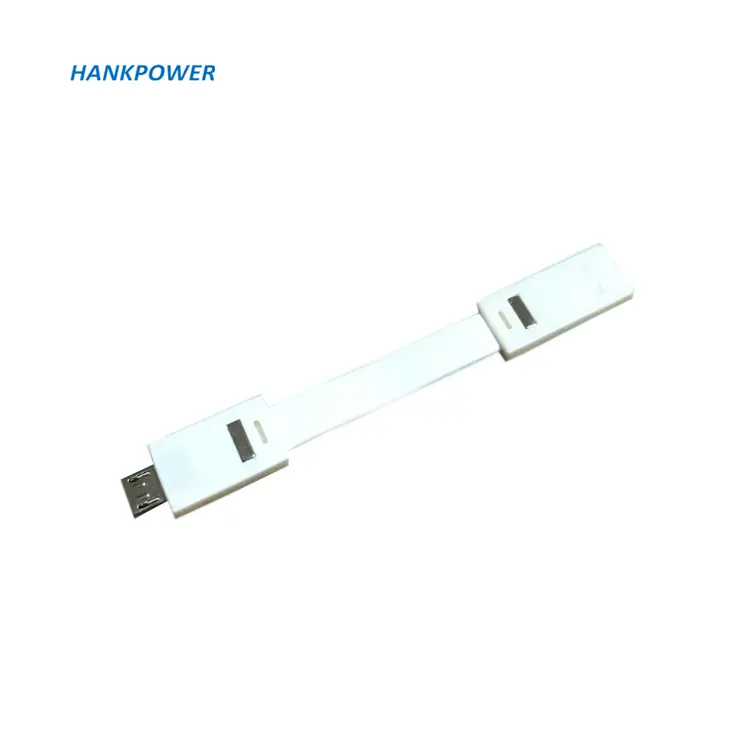 Câble de données Micro magnétique 9cm, câble de Charge USB plat magnétique pour téléphone portable