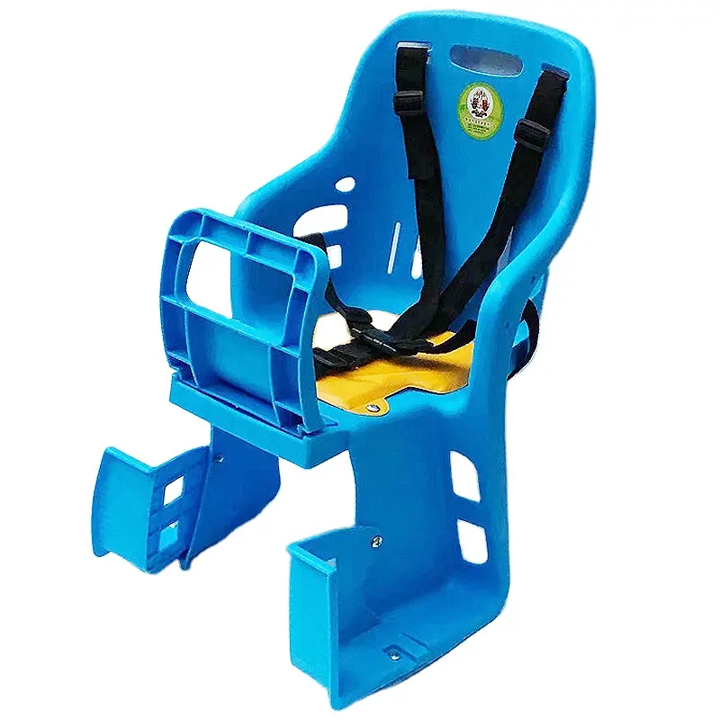 Asiento de bicicleta de seguridad para niños, accesorios de plástico para bicicleta, bastidor trasero, venta al por mayor