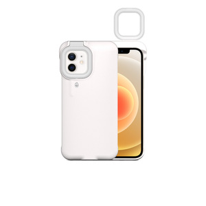 Fashionable Flashing Fill Light Selfie Beauty LED Case Flash Mobile Phone case Protective <strong>Shell</strong> for Iphone11 12 - Product Image 3