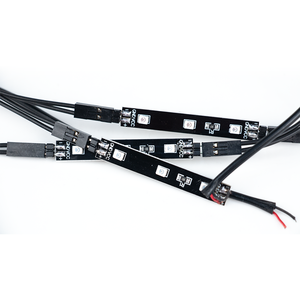 RCJ dekoratif LED modülleri Set 12V DC 6 adet led 6 adet bağlantı LED ışık 3SMD LED modülü reklam kutusu için 3528 LED modülleri - Product Image 4