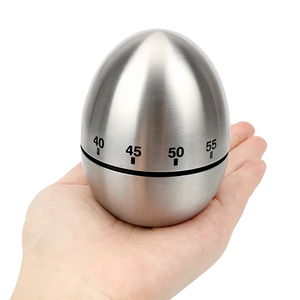 Edelstahl Küchen timer Handbuch Mechanisches Kochen Ei Wecker Timer Countdown Koch werkzeuge Küchen helfer - Product Image 1