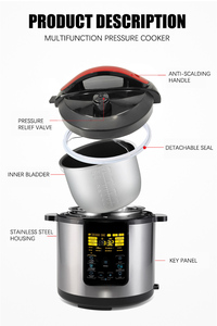 2025 New Multiple <strong>Functions</strong> Touch Screen Electric Rice Pressure Cooker With Overheat Protection - Product Image 5