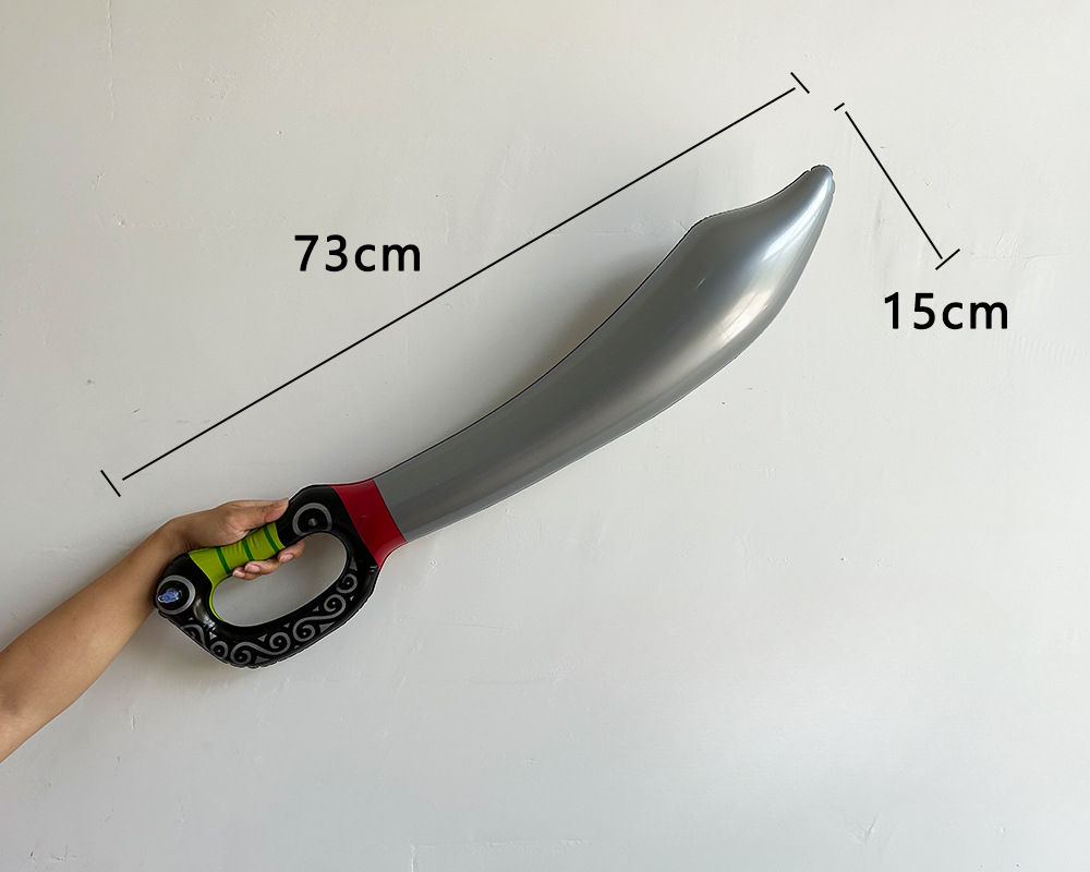Inflatable pirate knife