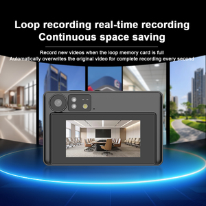 Özelleştirilebilir YSW-XP2 rozet kamera cep telefonu WIFI 2.13-inç HD ekran mini vücut kamerası bağlanabilir - Product Image 6