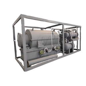 Kullanılmış lastik veya plastik dönüştürerek yağ almak için 500kg kapasiteli Pilot Pyrolysis makinesi - Product Image 3