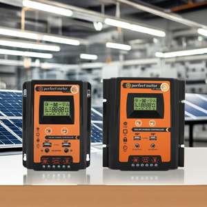12V/24v pannello solare regolatore regolatore di carica solare Controller con doppio Display LCD USB regolatore carica solare pwm