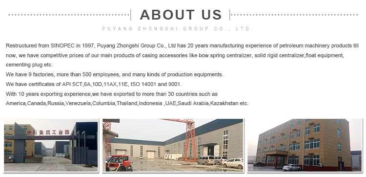 API Oilfield Well Drilling Casing Guiding Float Collar And Float Shoe For Cementing