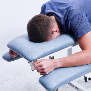Tempat tidur terapi fisioterapi, Meja pijat elektrik 6 bagian perawatan sofa <span class=keywords><strong>Chiropractic</strong></span> - Product Image 6