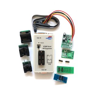 RT809F <strong>Programmer</strong> with +7 Adapters SOP16 SOP20 IC Clip Motherboard Reader LCD BIOS <strong>ISP</strong>/ <strong>USB</strong>/ VGA-Comprehensive IC Solution - Product Image 6