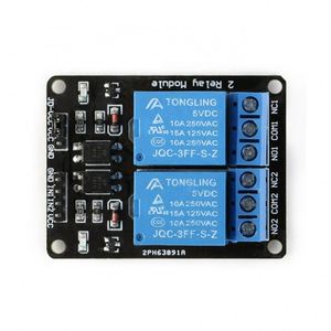 RUIJIA 5V 2チャンネルリレーモジュールArdui ARM PIC AVR DSP電子5V用2チャンネルリレーモジュールシールド - Product Image 3