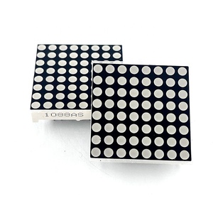 3mm 8X8 Display a Led modulo a matrice di punti a catodo comune rosso blu verde MAX7219 8*8 tabellone 1088AS - Product Image 1