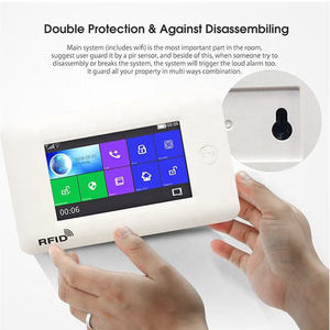Aytech-sistema de alarma de seguridad para el hogar, sistema de alarma digital inalámbrico con wifi para el hogar