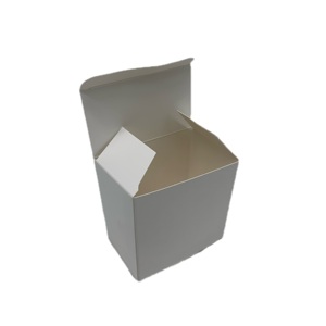 定制产品包装小白盒包装，普通白色纸盒，白色纸板盒 - Product Image 6