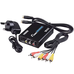 Promotion AV <strong>Input</strong> to Hdmi <strong>Output</strong> Video Converter 1080P AV(CVBS)+S-Video to HDMI Video Converter Box - Product Image 6
