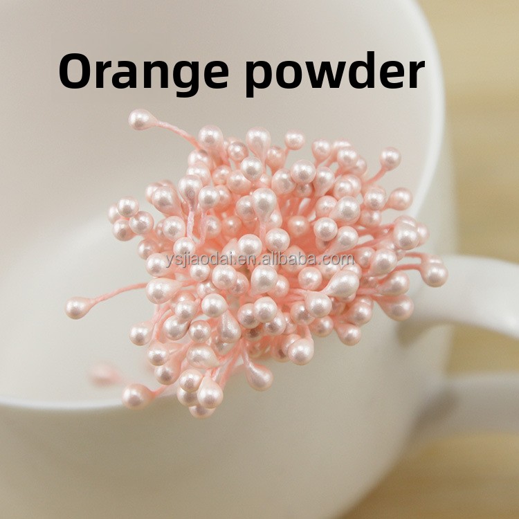 Pearlescent orange pink-150 pcs per bundle