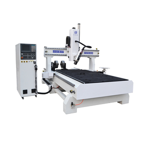Enrutador de madera Atc Cnc, husillo de 4 ejes giratorio, maquinaria de carpintería Cnc - Product Image 6