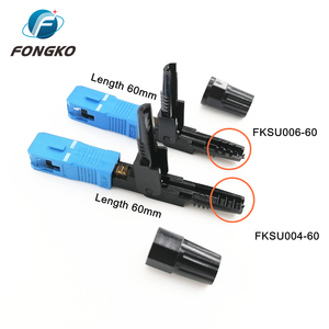新しいデザインのミニアダプターケーブルScFastコネクター光ファイバーLcシングルモード<span class=keywords><strong>Apc</strong></span> Upc Lc 60mm Fastコネクター