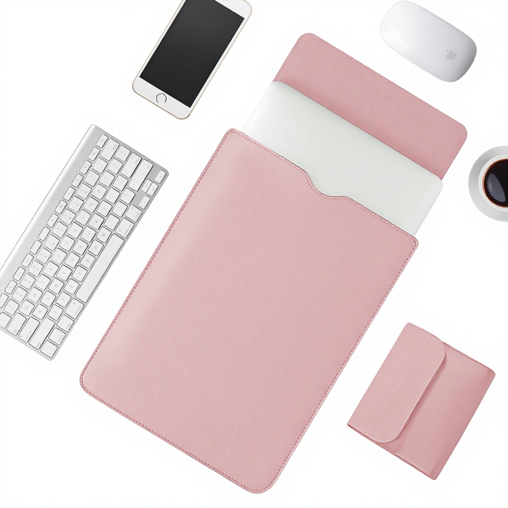 Rose tendre (sac intérieur + bloc d'alimentation)