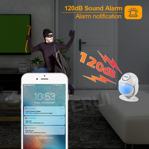Venta al por mayor de la fábrica Uso en el hogar Sistema de alarma de intrusión Wifi PIR Sensor de movimiento Kit de sistema de alarma de seguridad - Product Image 4