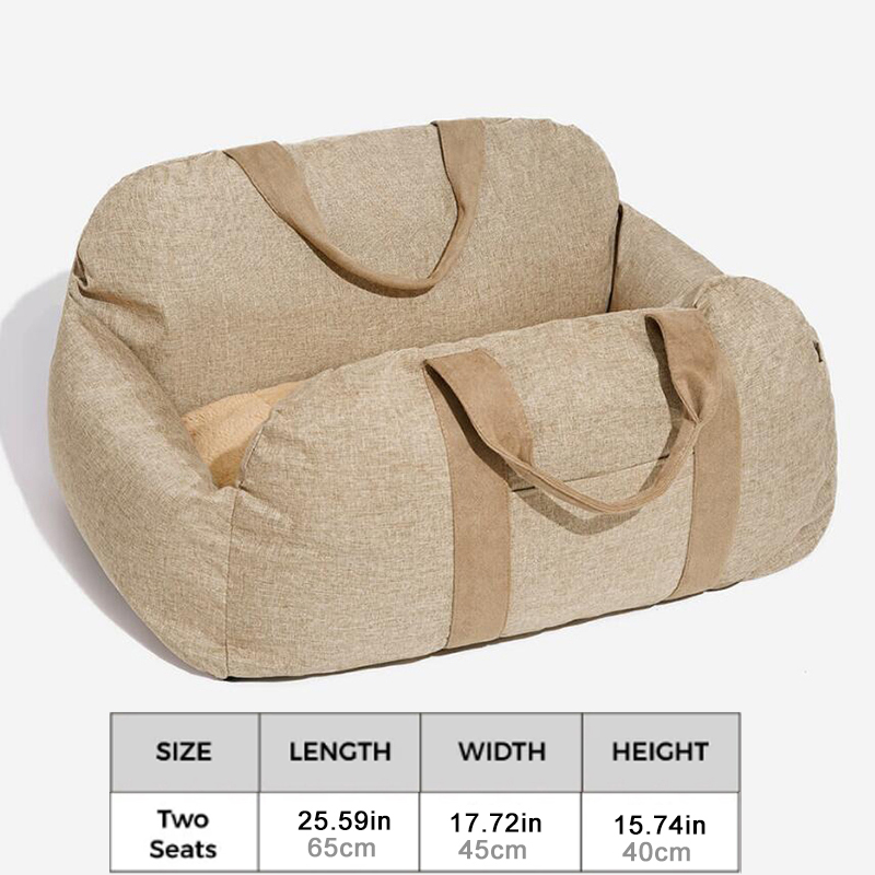 Two seats Beige
