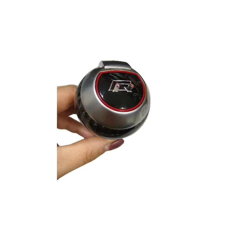 Carbon fiber automatic speed changing lever, A udi V w shift knob MK6 MK7 MK8 GT I R A6 A4 Q5 Q7 RS6