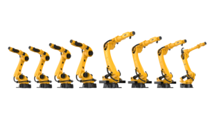 220kg di carico utile 3100mm braccio robotico mano del Robot per la saldatura spruzzatura di carico e scarico