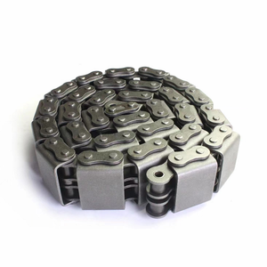 Paslanmaz çelik u tipi tankı iletim makaralı zincir 08B - U2 10B-U2 12B-U2 16b-U2 - Product Image 1