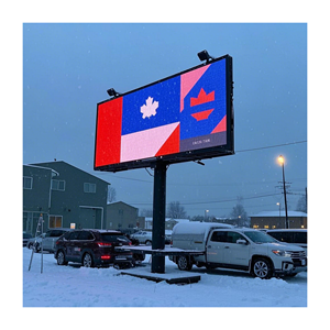 Pantalla LED RAYBO para nieve al aire libre, pantalla LED fija HD P5 P6 P8 P10, pantalla LED grande para publicidad a todo color