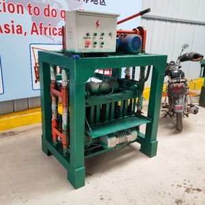 Cement Hollow <strong>Block</strong> Forming <strong>Machine</strong> Semi-<strong>automatic</strong> Brick Making Machinery Vibrator Motor for Brick - Product Image 3
