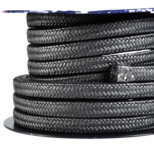 High Temperature Resistant Factory Origin Graphite Packing Impregnated With <strong>Ptfe</strong> <strong>8mm</strong> - Product Image 1